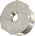 2" Male x 1/2" Female Female Thread Reducer Bushing Pipe Fitting, Stainless by DANSPEEDBALLVALUES