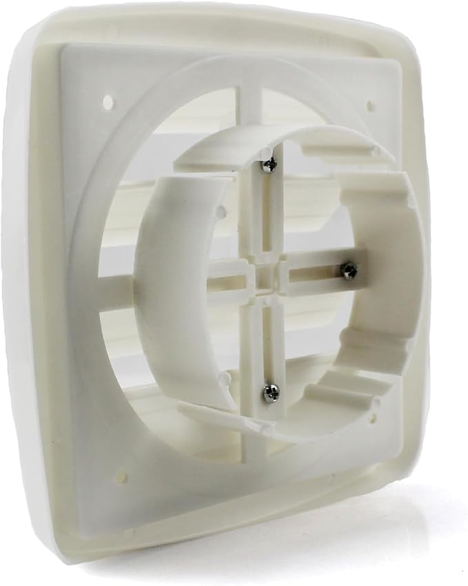 Amonk Adjustable Dryer Vent Cover Outside 4'' to 5'' to 6'' Plastic Louvered - Image 6