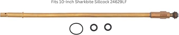 SharkBite Stem Repair Kit for 10 Inch Frost Free Sillcocks, Push to Connect - Image 2
