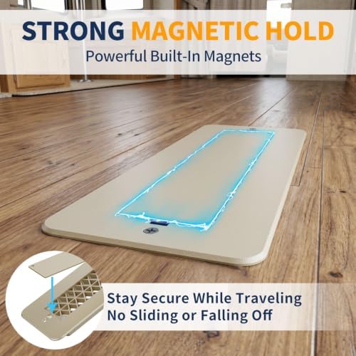 Aluminum RV Floor Register 2"x10" - Image 2