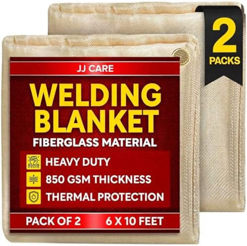 JJ CARE Welding Blanket - 6 ft. x 10 ft. by JJCARE