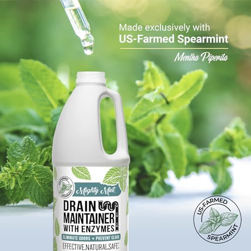 Mighty Mint Enzyme Drain Maintainer – Drain Cleaner & Deodorizer - Image 4
