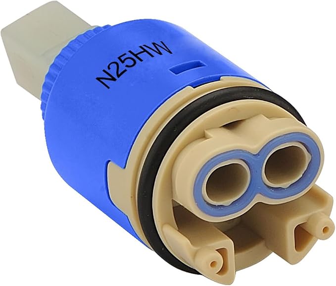 CUPC/NSF/IAPMO Certified N25HW 25mm Faucet Ceramic Disc Cartridge Replacement - Image 2