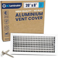 20" x 8" Duct Hole Adjustable Vent Cover by ACLAMINAIRE