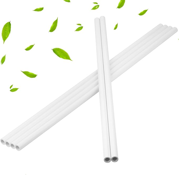 6Pcs 1/2 Inch PVC Pipe 34" Long Sch40 Industrial Pipes - Image 5