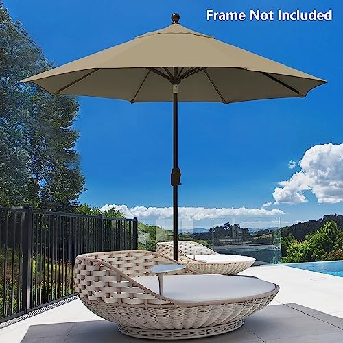 EliteShade USA 9FT Patio Umbrella Replacement Covers 8 Ribs Market Umbrella - Image 5