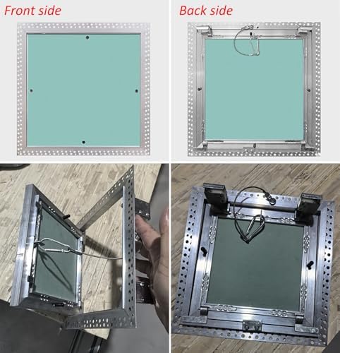 Hinged Inspection Door with Paintable Plasterboard, Hidden Drywall Access Panel - Image 7