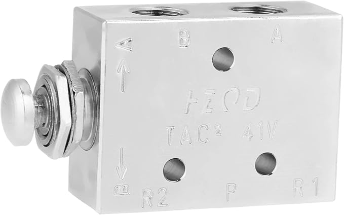Fabater Toggle Valve, 2 Position 3 Way Air Pneumatic Knob Control ON OFF - Image 6