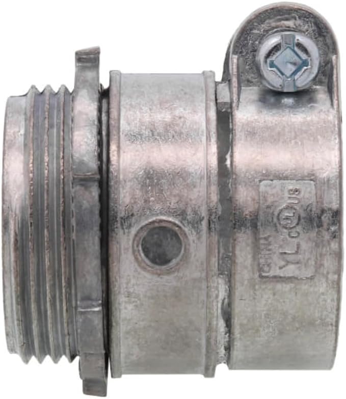 Straight Squeeze Type Single Screw BX-Flex Connector - Image 3