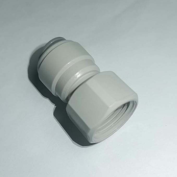 Acetal Copolymer 1/2" Tube OD Tube Fittings, 1/2" Female Adapter, Push to - Image 3