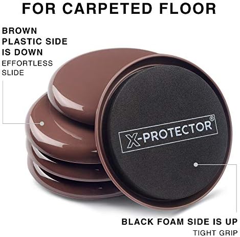 Furniture Sliders for Carpet X-PROTECTOR - Image 4
