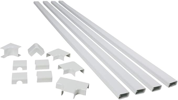 Legrand Wiremold C310 Cordmate III 10 Foot 11 Piece Cord Cover Kit, Organizer by Legrand-Wiremold