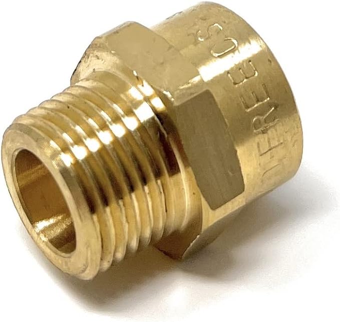 Cascada 3/8" G Thread Female to 3/8" NPT Thread Male Pipe Fitting Adapter - Image 7