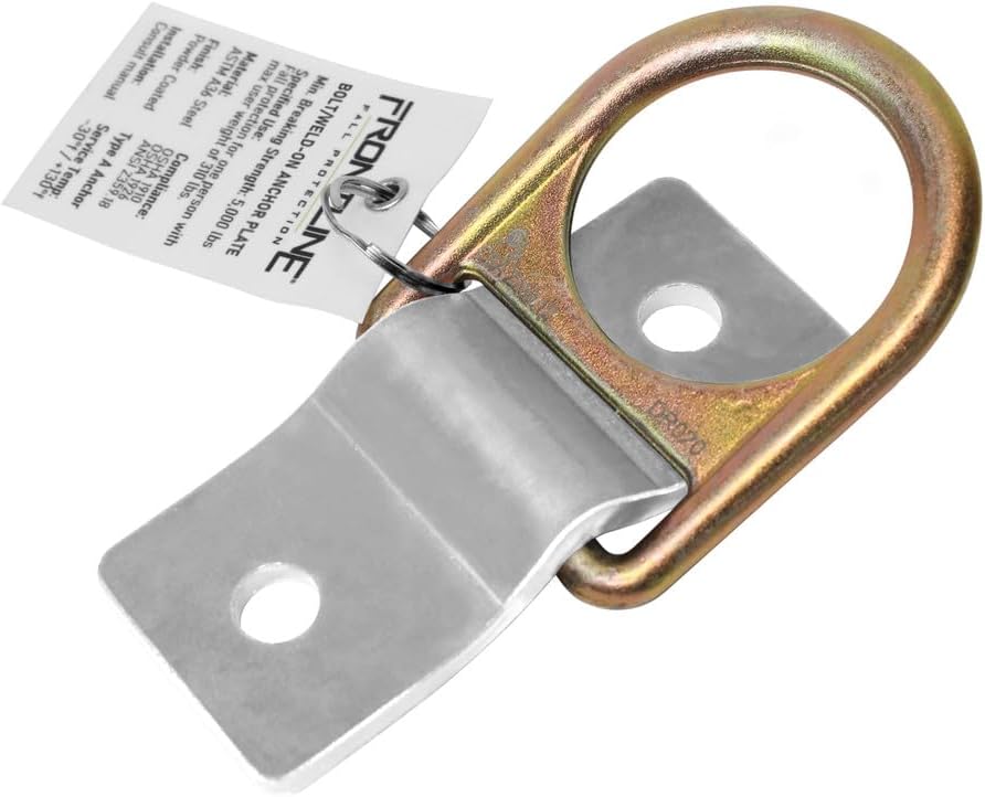 Frontline SBW01 Weld/Bolt-on Steel and Concrete Anchor | ASTM rated steel | can - Image 2