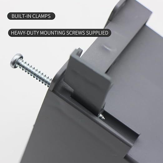 1-Gang Old Work Electrical Outlet Box, Plastic Junction Box - Image 7