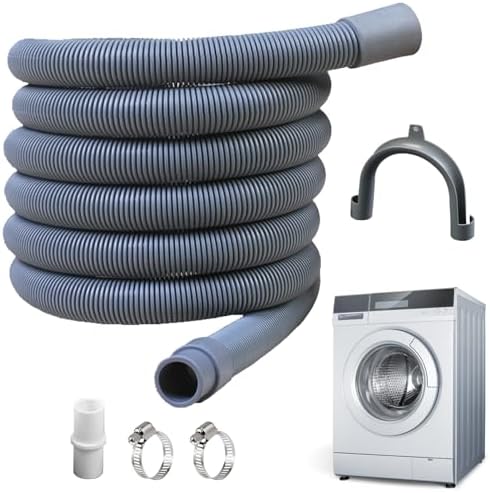 Washing Machine Drain Hose, Universal Flexible Washer Drain Hose Kit Compatible - Image 2