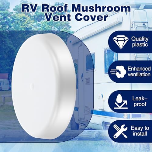 3 Pack RV Mushroom Vent Cap Compatible - Image 3