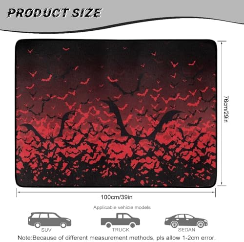 Red Bat Universal Car Trunk Mat All Weather Trunk Protection Cargo Liner - Image 7