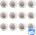 12PCS 3/4inch PVC Coupling Cap Pipe Fittings White PVC Pipe End Cap Plug by HayEastdor