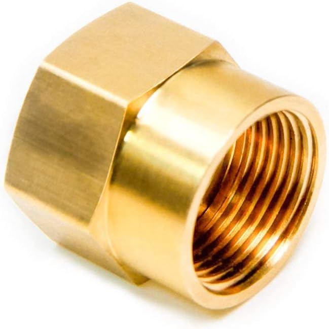 Joywayus 3/4" G Thread Female × 3/4" NPT Thread Female Brass Pipe Fitting - Image 5