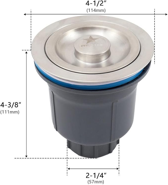 STARSTAR Kitchen Sink Flange Stopper Garbage Disposal Flange - Image 2