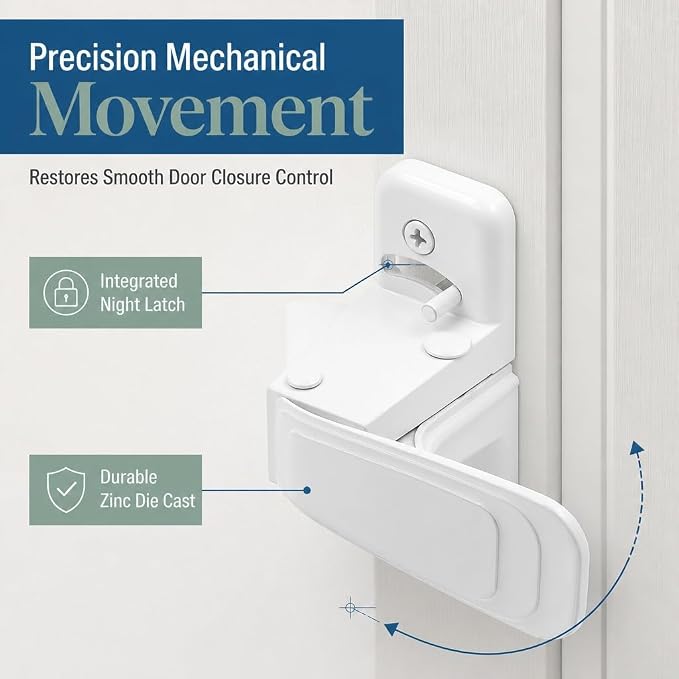 Prime-Line K 55172 Storm and Screen Door Inside Interior Latch - Image 2