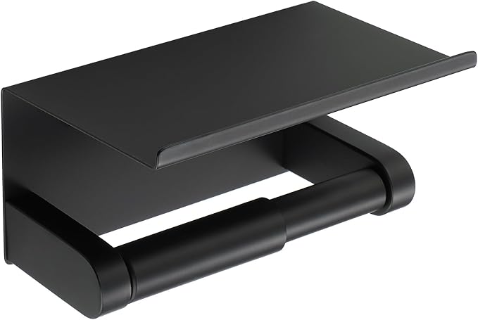 Alise Black Toilet Paper Holder by Alise