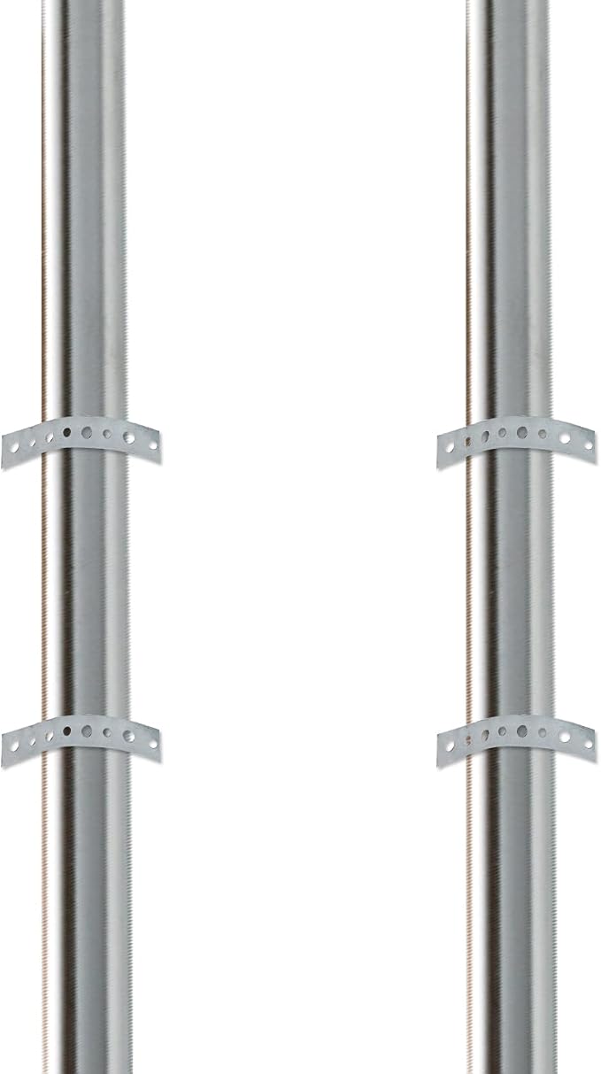 Galvanized Metal Pipe Strap 10-Feet Bendable Pipe Hanger | Thin Metal Strapping - Image 2
