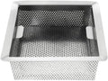 Commercial Floor Drain Strainer, Stainless Steel, 8.7 x 8.7 x 3.1 in, Large by Toyosport