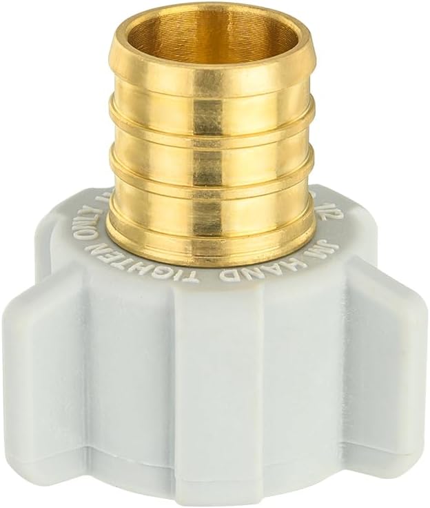 2PC EFIELD Pex Fittings, 3/4" Pex x 1/2" Female NPT Swivel Adapter | Pex Barb - Image 5