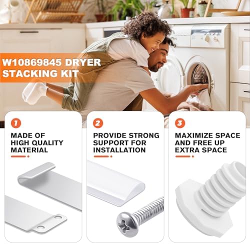 UPGRADE W10869845 Dryer Stacking Kit by Beaquicy - Image 2