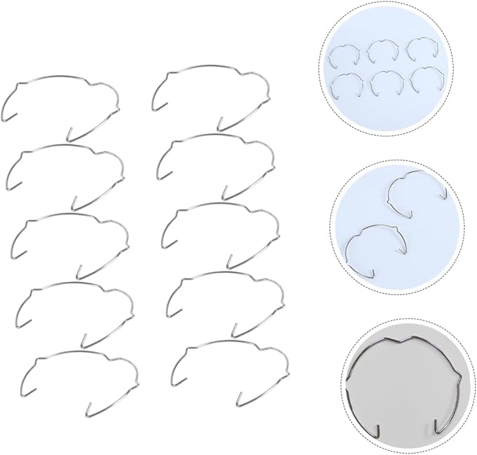 Drywall Clips Repair Kit 10pcs Spotlight Spring Clips Retaining Rings - Image 6