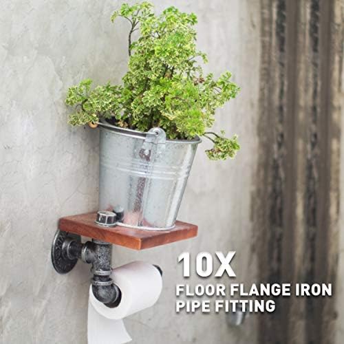 3/4" Floor Flange, Home TZH Malleable Iron Threaded Pipe Flange Fittings - Image 7