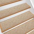 Stair Treads for Wooden Steps 18 PCS Non Slip Stair Rugs Khaki by Unknown