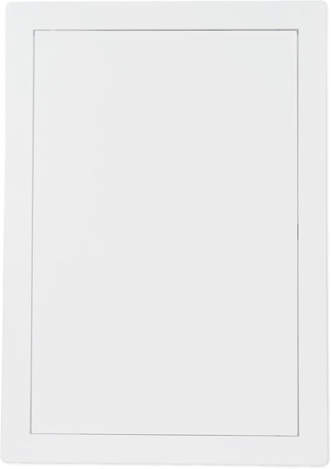 Vent Systems 8" x 12" Push-to-Open ABS Access Door – White Plastic Access Panel - Image 7