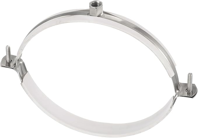HARFINGTON 201 Stainless Steel 6.1-6.3"/155-160mm Split Ring Pipe Hanger Pipe by HARFINGTON