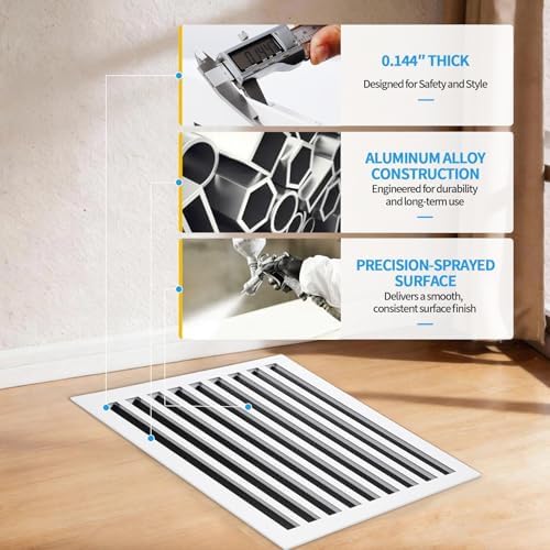30x18 Modern AC Vent Cover, Decorative Air Vent Register Grille - Image 5