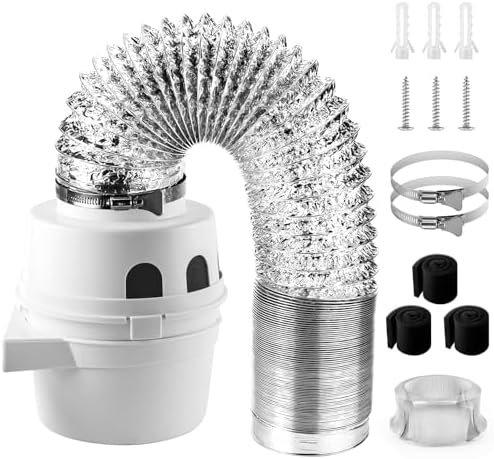 TDIDVKZW Indoor Dryer Vent Kit 3 in 1 Filter Bucket Cenipar by Cenipar