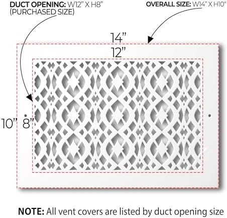 SABA Home Decor Air Vent Cover Grille - Image 2