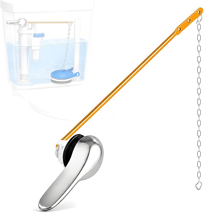 Toilet Handle Replacement Kit – Universal Front Mount Toilet Flush Handle by LydiasDeal