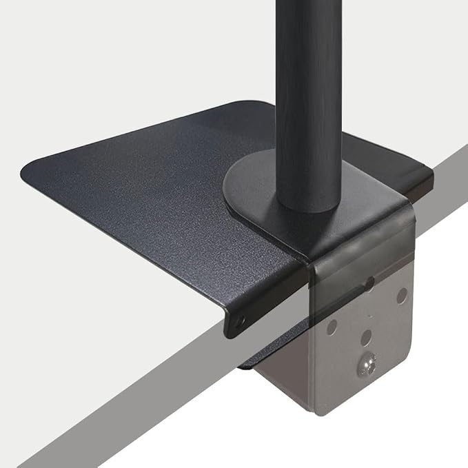 Steel Monitor Mount Reinforcement Plate Fits Most Monitor Desk Mount | by LZKZPY