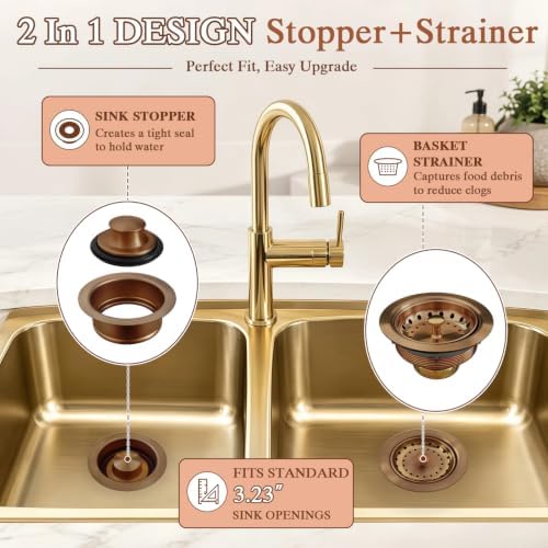 3-1/2 Inch Kitchen Sink Drain Kit - Image 4