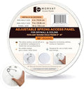 Morvat Round Adjustable Spring Access Panel 10" Inches, by Morvat