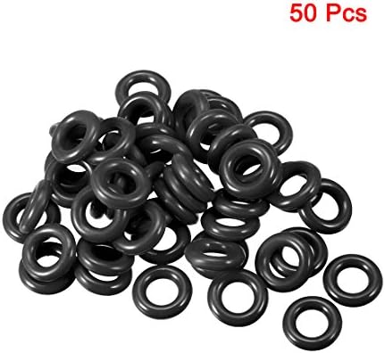 uxcell 50pcs 14x7x3.5mm Nitrile Rubber O-Rings Metric Sealing Gasket - Image 2