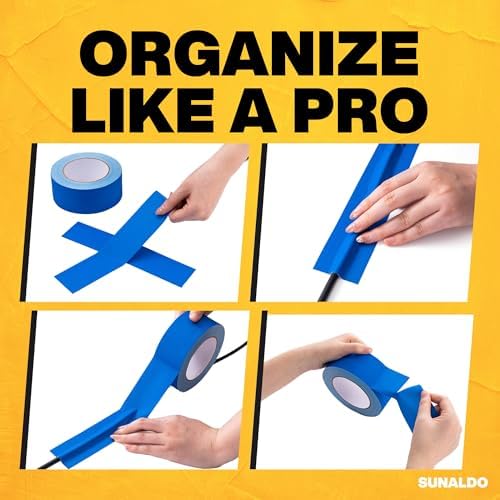 Gaffers Tape Heavy Duty, Easy Rip, No Residue | Blue - Image 2