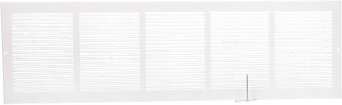 Imperial RG0104 Louvered Steel Painted Baseboard Return Air Grille, 30 x 8-Inch - Image 3