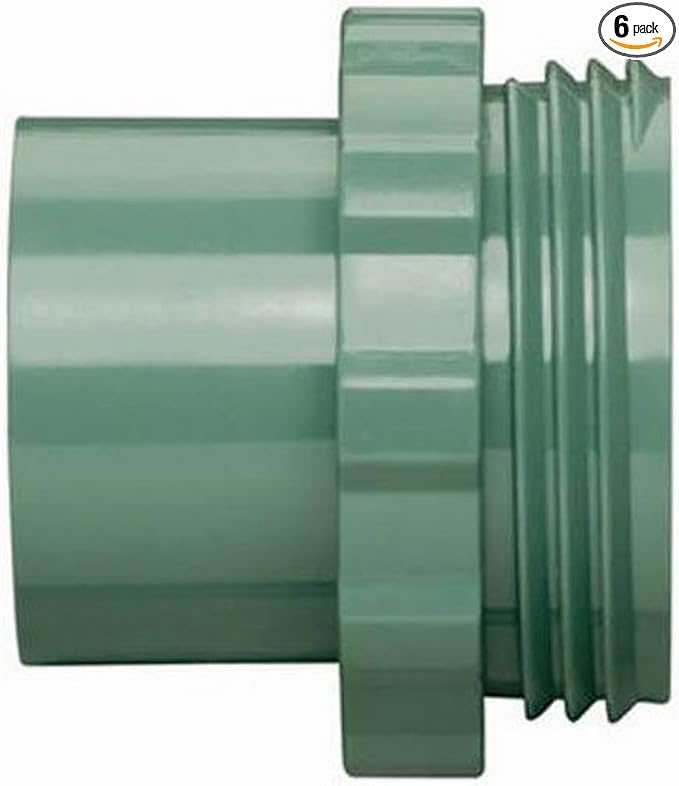6-Pack Orbit 57191 1" or 3/4" Sprinkler Valve Manifold Transition Adapter by Orbit