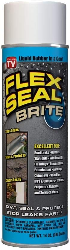Flex Seal, 14 oz, Stop Leaks Instantly, Waterproof Rubber Spray On Sealant by FlexSealProducts