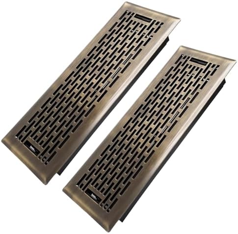 Howeall 4x12 Inches 2 Pack Heavy Duty Walkable Floor Register by Howeall