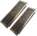 Howeall 4x12 Inches 2 Pack Heavy Duty Walkable Floor Register by Howeall